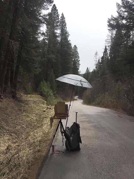 Margie Grinnell at Sawmill Gulch